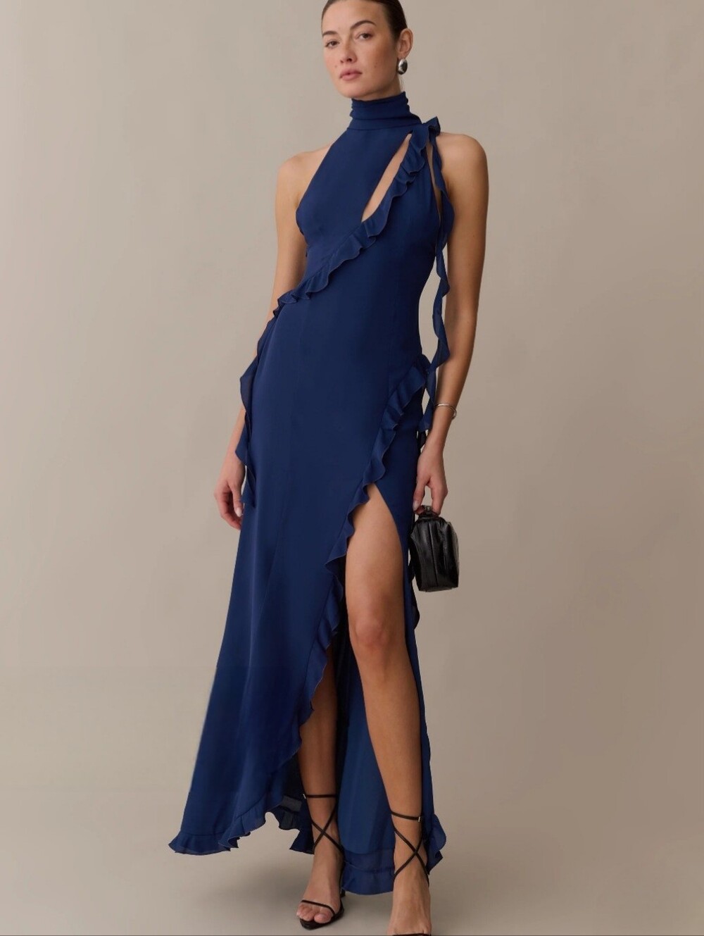 Kourt Navy Makenna Dress NWT Retail $196 On Sale